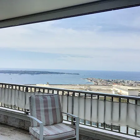 Appartement Superbe Avec Terrasse Vue Mer Panoramique Cannes